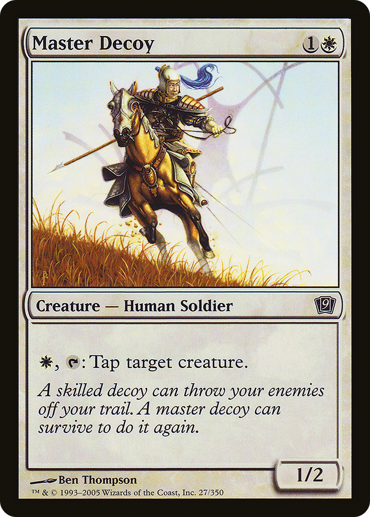 Master Decoy (9ED-027) [9th Edition] MTG Single Wizards of the Coast