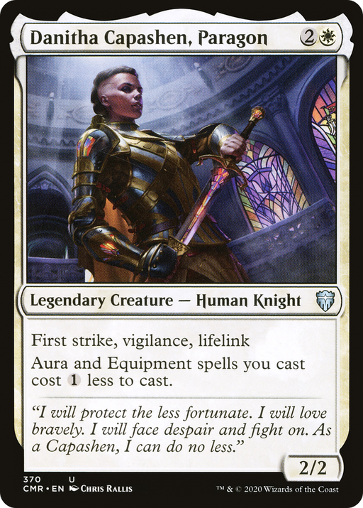 Danitha Capashen, Paragon (CMR-370) [Commander Legends] MTG Single Wizards of the Coast
