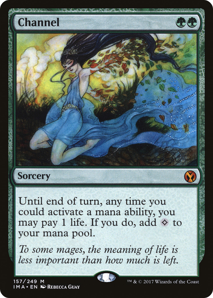 Channel (IMA-157) [Iconic Masters] MTG Single Wizards of the Coast