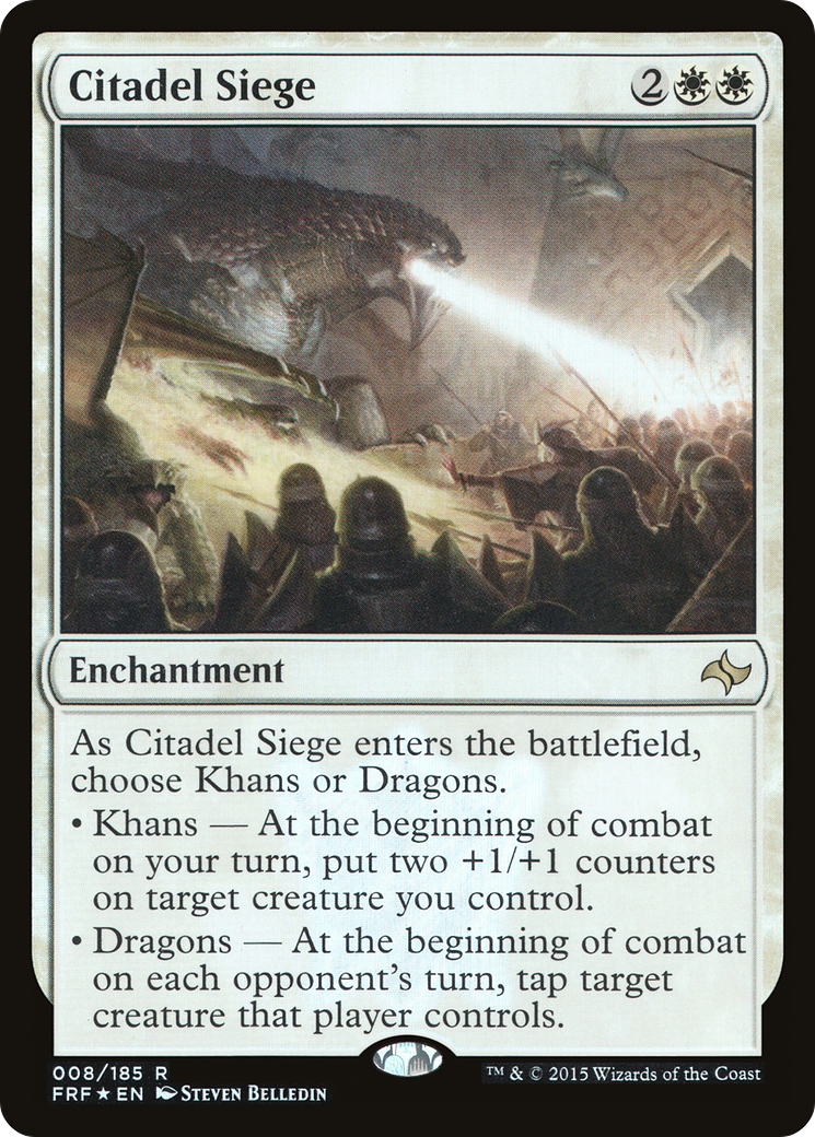 Citadel Siege (FRF-08★) [Fate Reforged] Foil MTG Single Wizards of the Coast