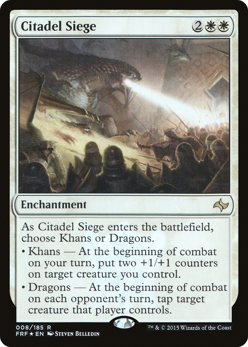 Citadel Siege (FRF-08★) [Fate Reforged] Foil MTG Single Wizards of the Coast