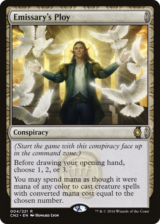 Emissary's Ploy (CN2-004) [Conspiracy: Take the Crown] Foil MTG Single Wizards of the Coast