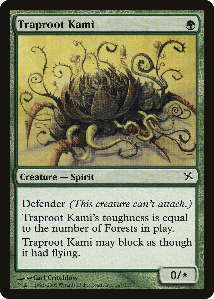 Traproot Kami (BOK-147) [Betrayers of Kamigawa] MTG Single Wizards of the Coast