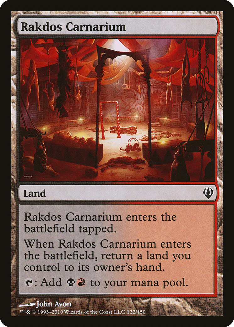 Rakdos Carnarium (ARC-132) [Misc] Archenemy MTG Single Wizards of the Coast