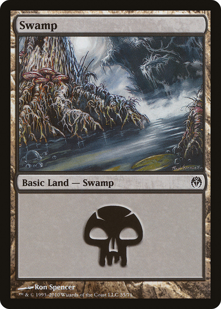 Swamp (DDE-035) [Misc] Duel Decks: Phyrexia vs. the Coalition MTG Single Wizards of the Coast