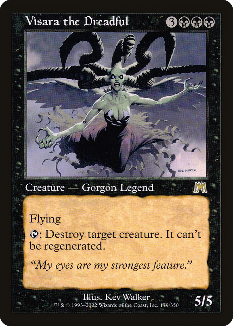 Visara the Dreadful (ONS-179) [Onslaught] MTG Single Wizards of the Coast