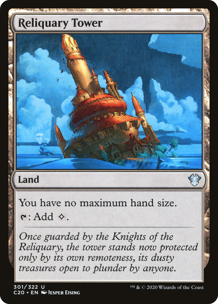 Reliquary Tower (C20-301) [Commander 2020] MTG Single Wizards of the Coast
