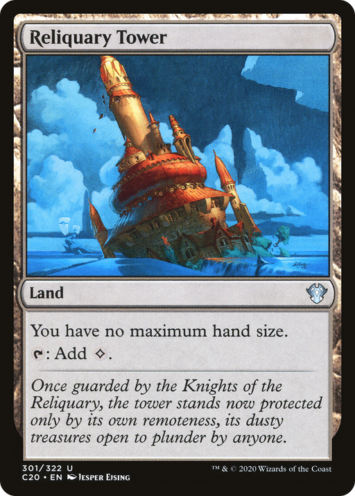 Reliquary Tower (C20-301) [Commander 2020] MTG Single Wizards of the Coast