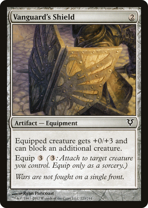 Vanguard's Shield (AVR-223) [Avacyn Restored] Foil MTG Single Wizards of the Coast