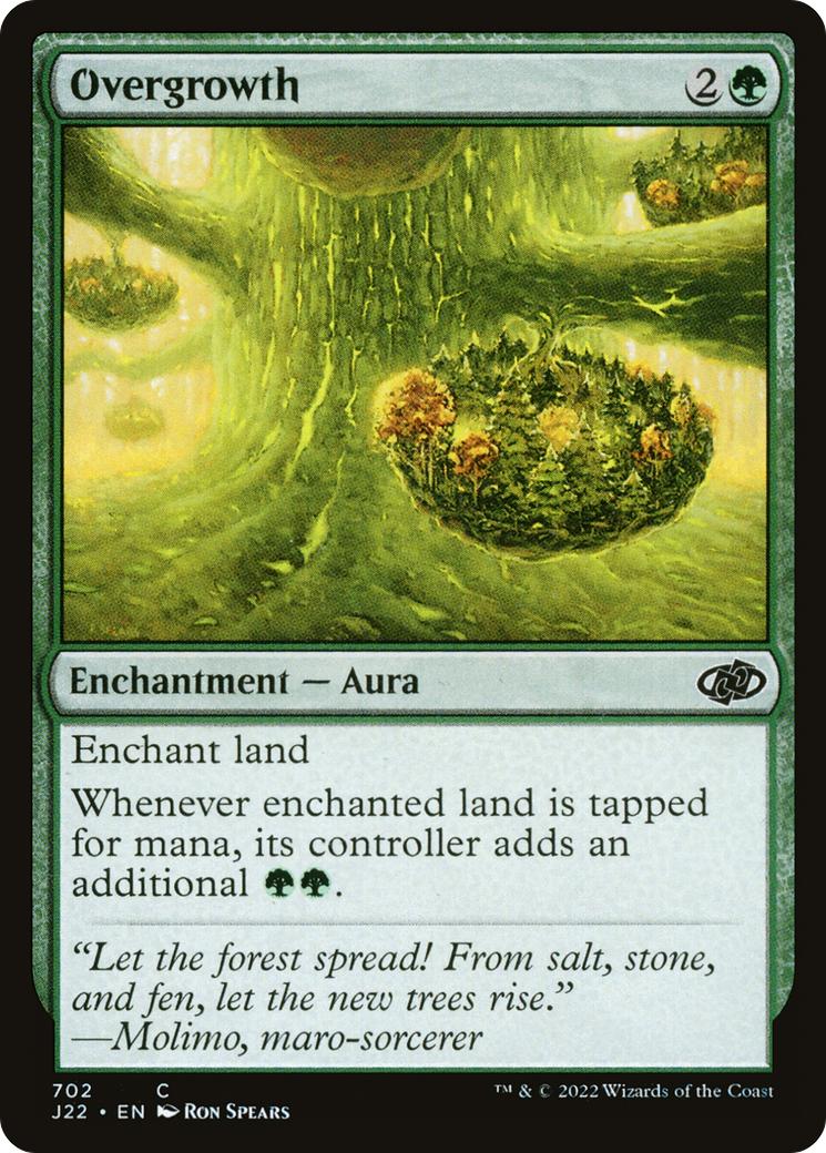 Overgrowth (J22-702) [Jumpstart 2022] MTG Single Wizards of the Coast
