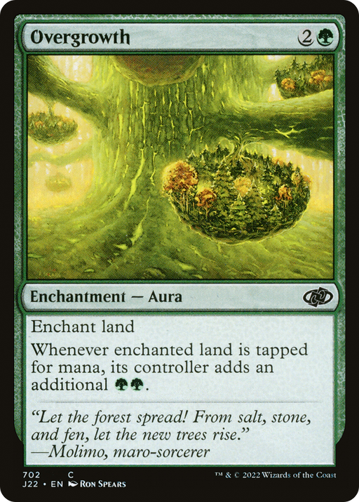 Overgrowth (J22-702) [Jumpstart 2022] MTG Single Wizards of the Coast