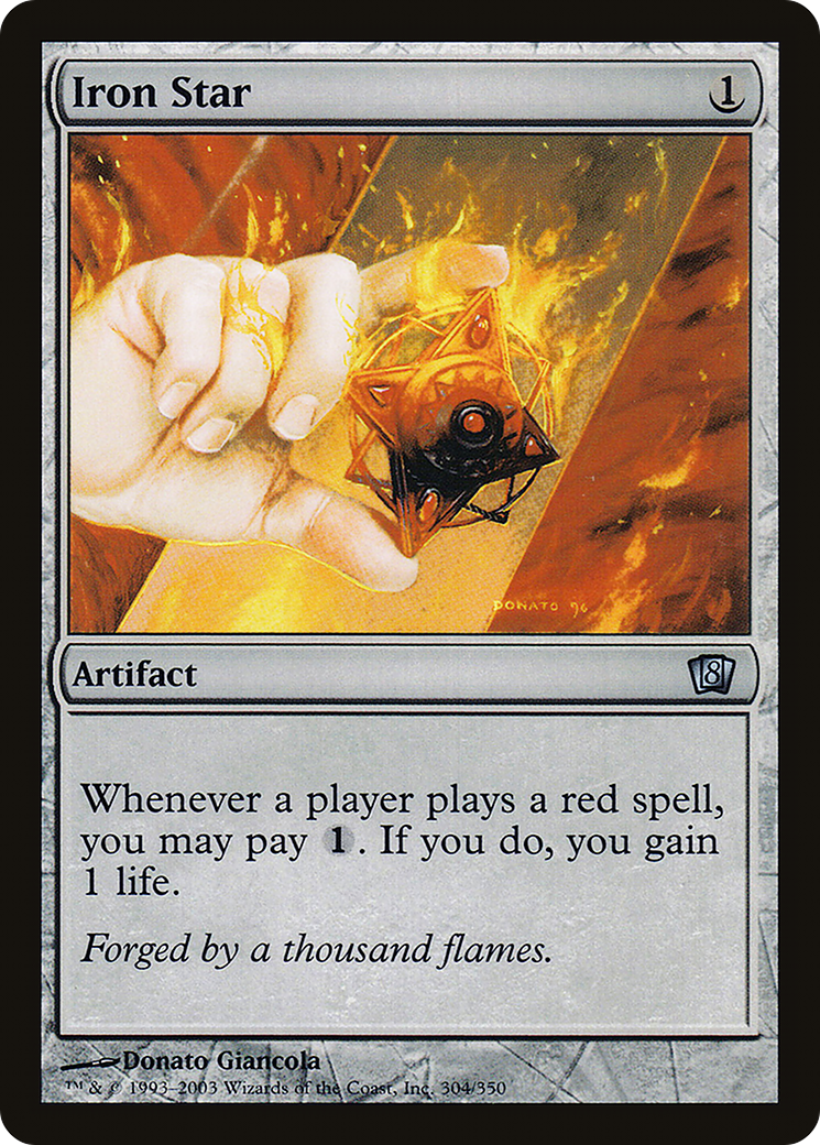 Iron Star (8ED-304) [8th Edition] MTG Single Wizards of the Coast