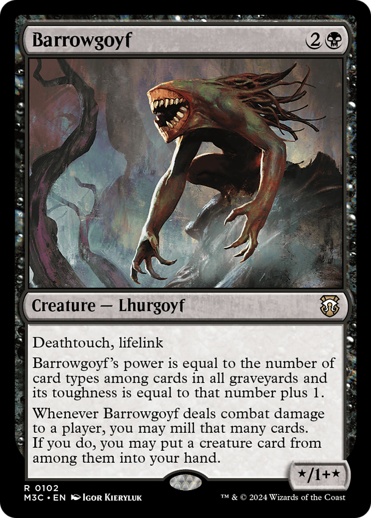 Barrowgoyf (M3C-102) [Modern Horizons 3 Commander] MTG Single Wizards of the Coast