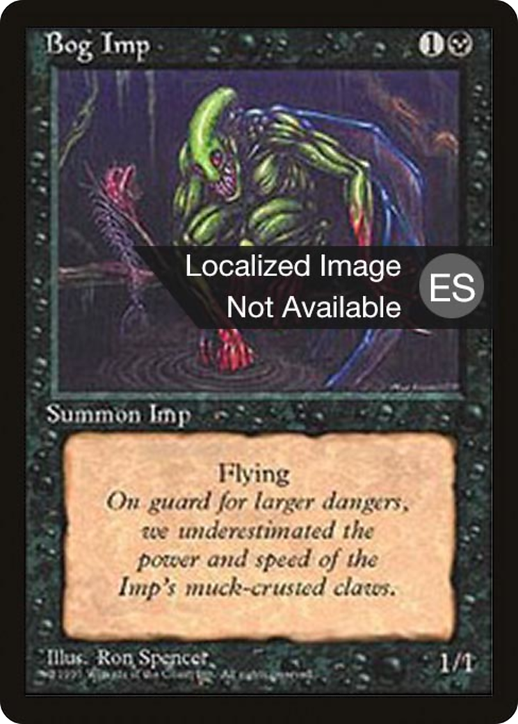 Bog Imp (4BB-) [Fourth Edition Foreign Black Border] MTG Single Wizards of the Coast
