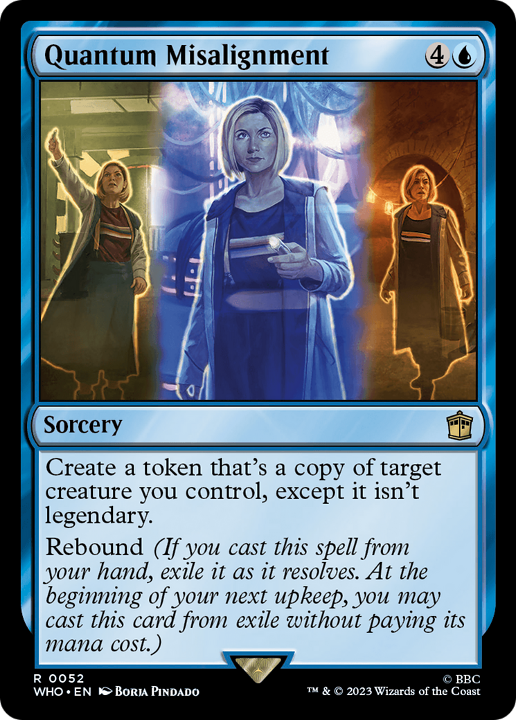 Quantum Misalignment [Doctor Who] MTG Single Magic: The Gathering