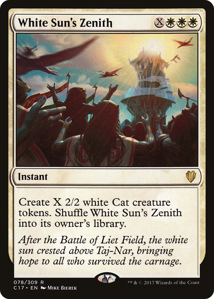 White Sun's Zenith (C17-078) [Commander 2017] MTG Single Wizards of the Coast