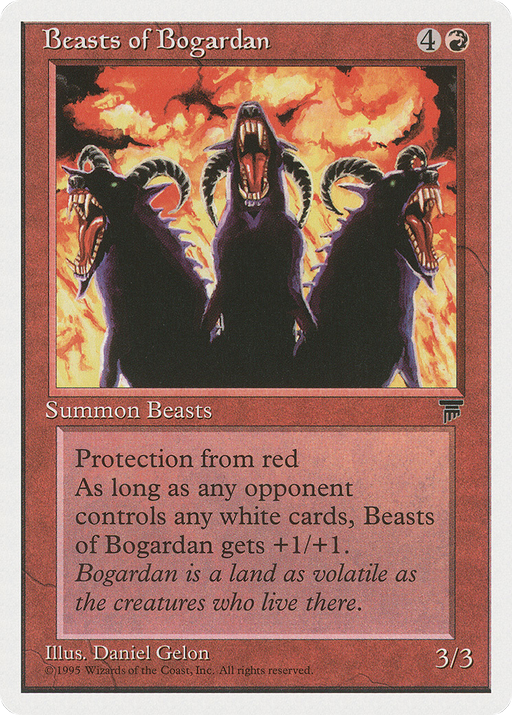 Beasts of Bogardan (CHR-045) [Chronicles] MTG Single Wizards of the Coast