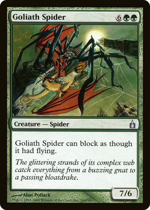 Goliath Spider (RAV-168) [Ravnica: City of Guilds] MTG Single Wizards of the Coast