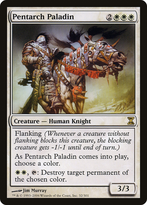 Pentarch Paladin (TSP-032) [Time Spiral] MTG Single Wizards of the Coast