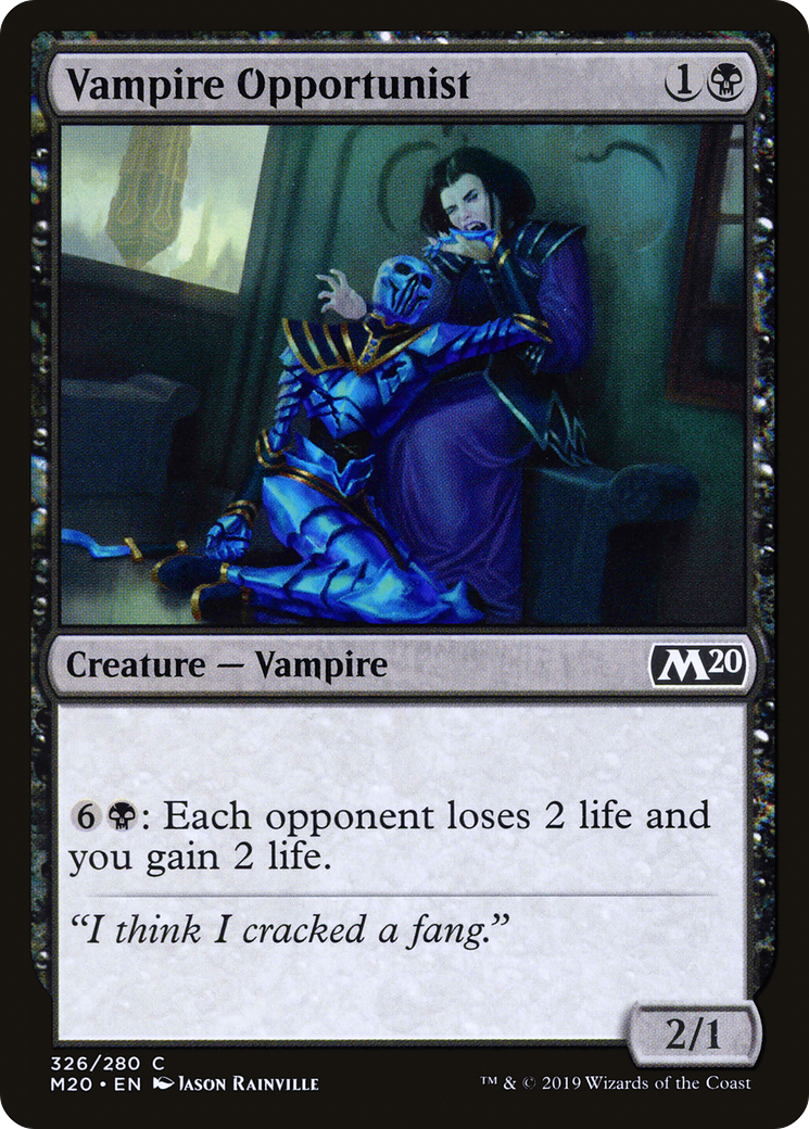 Vampire Opportunist (M20-326) [Core Set 2020] MTG Single Wizards of the Coast
