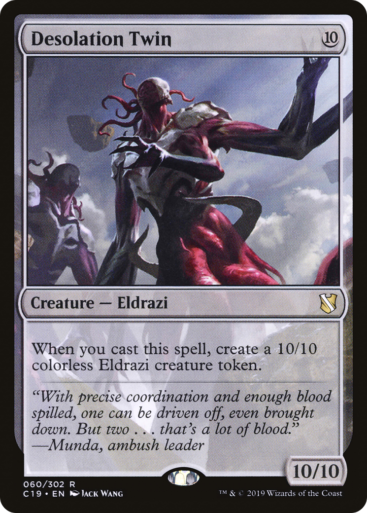 Desolation Twin (C19-060) [Commander 2019] MTG Single Wizards of the Coast