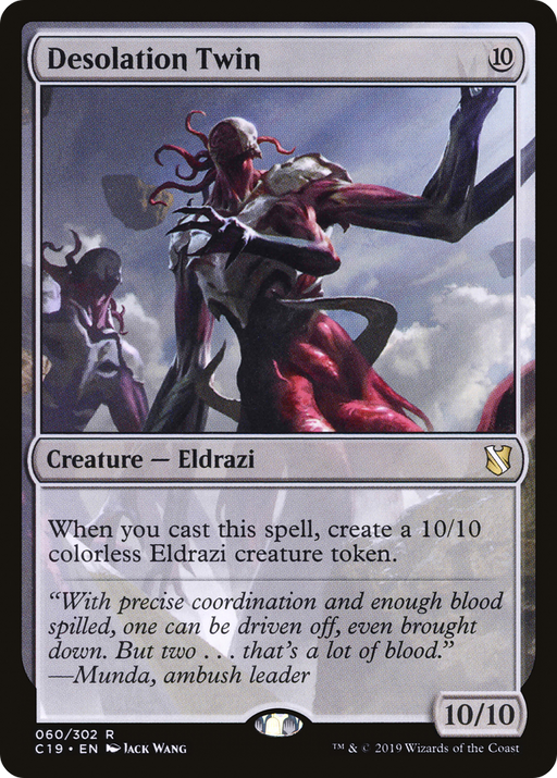Desolation Twin (C19-060) [Commander 2019] MTG Single Wizards of the Coast