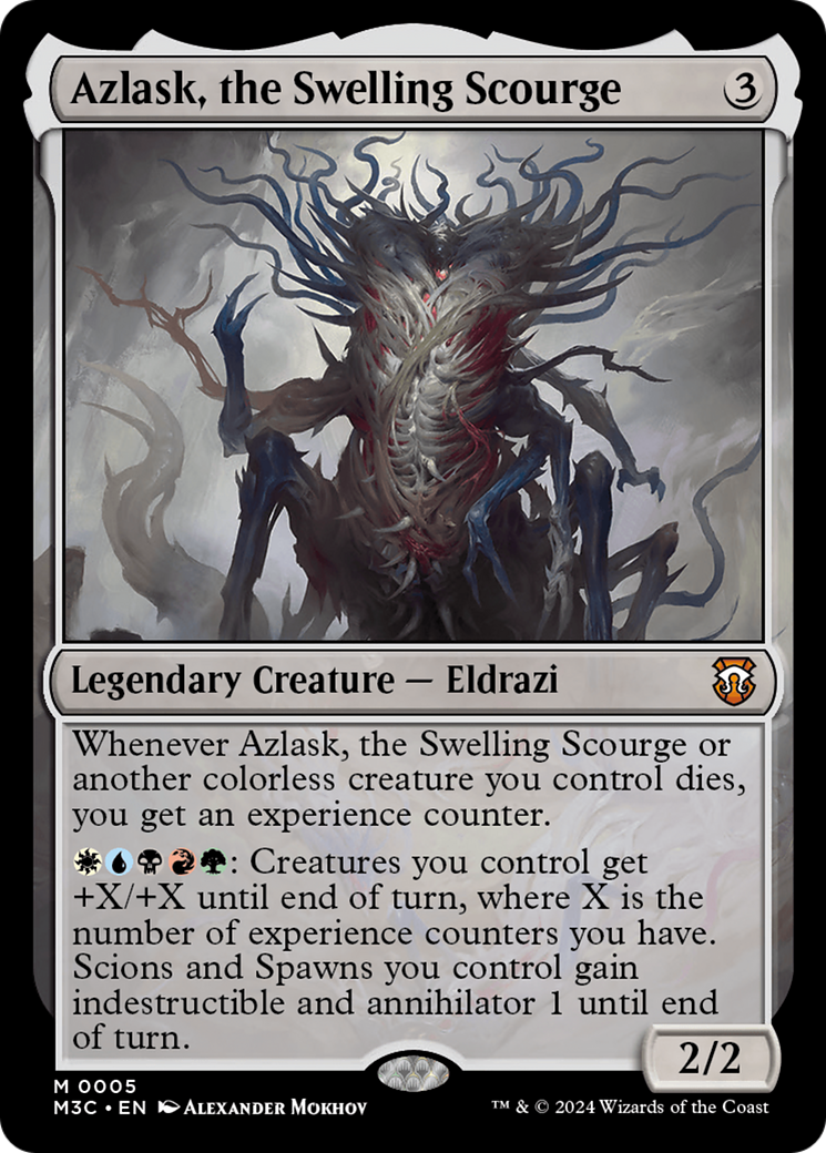 Azlask, the Swelling Scourge (M3C-005) [Modern Horizons 3 Commander] Foil MTG Single Wizards of the Coast