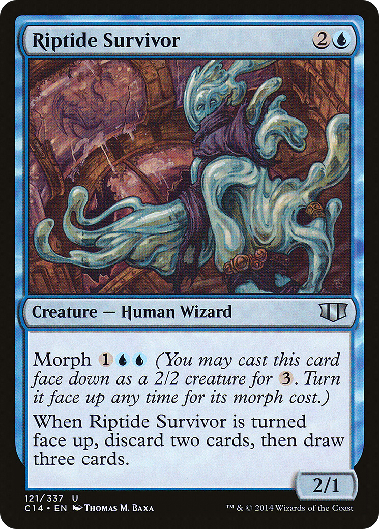 Riptide Survivor (C14-121) [Commander 2014] MTG Single Wizards of the Coast