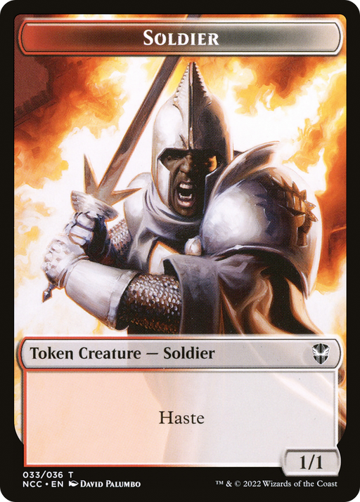 Soldier (TNCC-033) [Tokens] New Capenna Commander Tokens MTG Single Wizards of the Coast