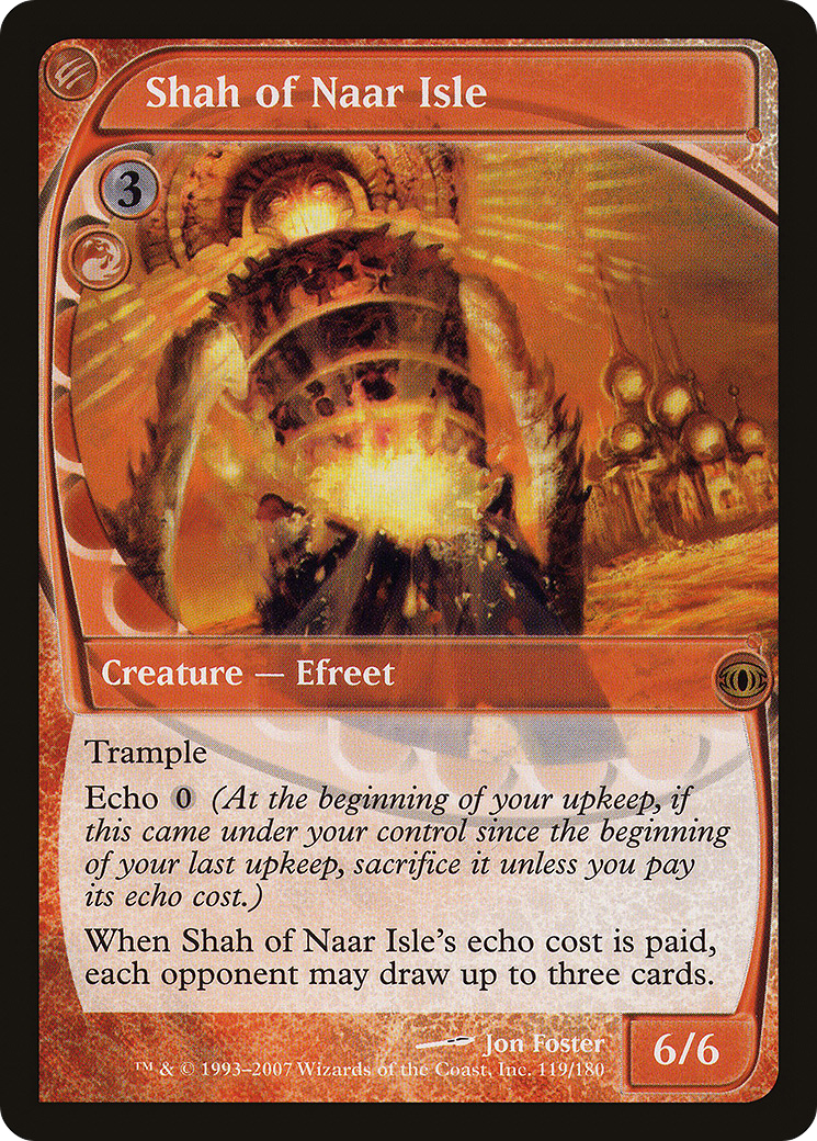 Shah of Naar Isle (FUT-119) [Future Sight] MTG Single Wizards of the Coast