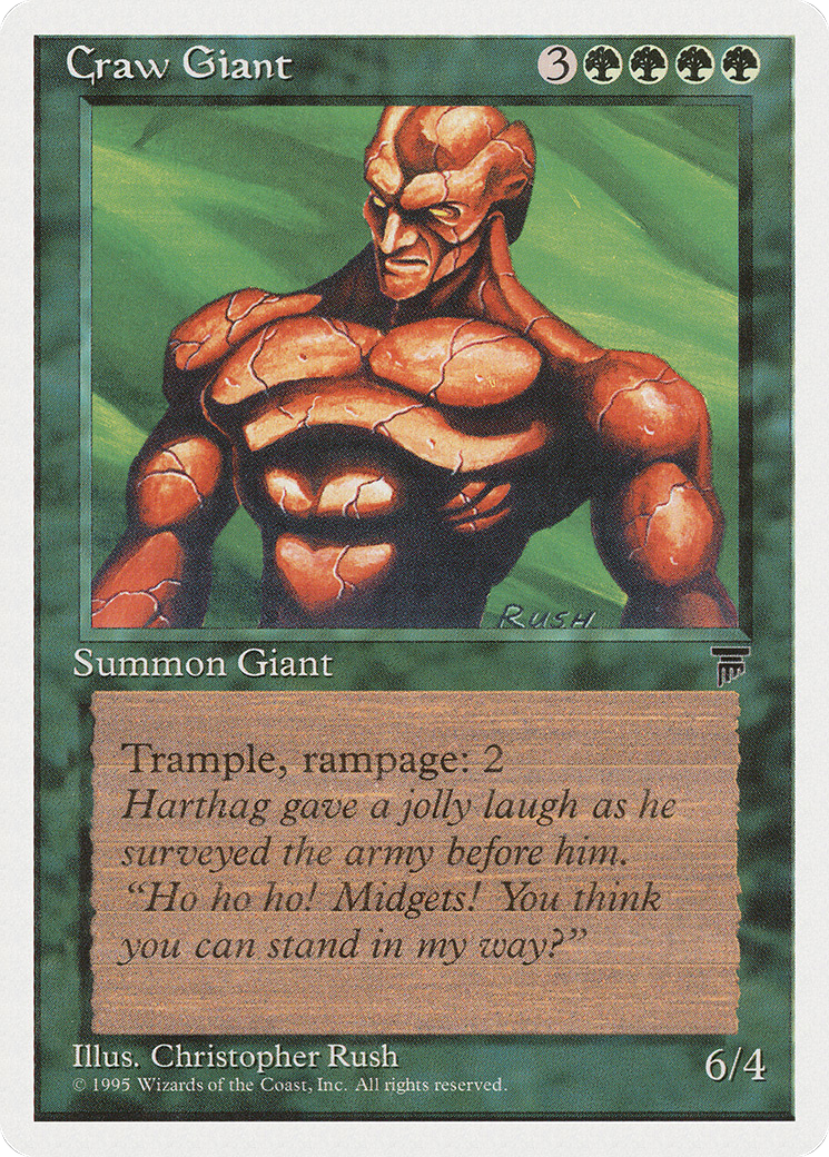 Craw Giant (CHR-061) [Chronicles] MTG Single Magic: The Gathering
