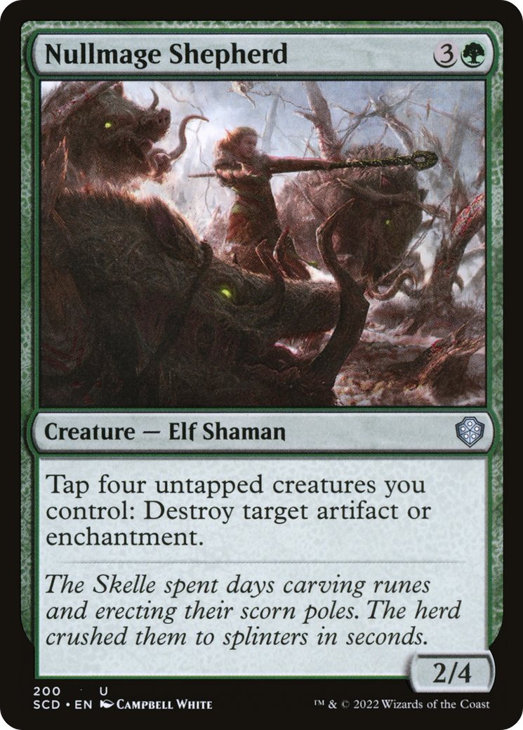 Nullmage Shepherd (SCD-200) [Starter Commander Decks] MTG Single Wizards of the Coast