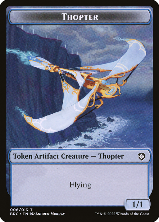 Thopter (TBRC-006) [Tokens] The Brothers' War Commander Tokens MTG Single Wizards of the Coast