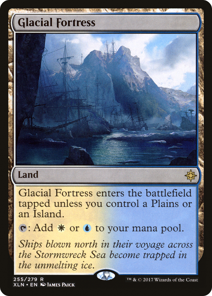 Glacial Fortress (XLN-255) [Ixalan] MTG Single Wizards of the Coast