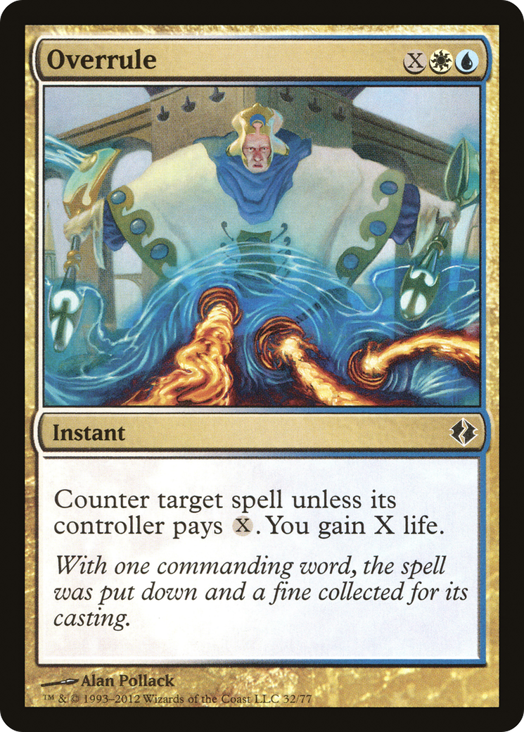 Overrule (DDI-032) [Misc] Duel Decks: Venser vs. Koth MTG Single Wizards of the Coast