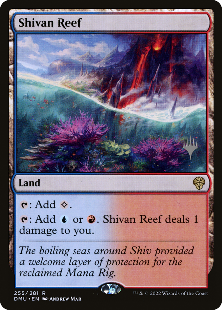 Shivan Reef (PPDMU-255) [Dominaria United Promos] MTG Single Wizards of the Coast