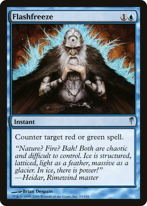 Flashfreeze (CSP-033) [Coldsnap] MTG Single Wizards of the Coast