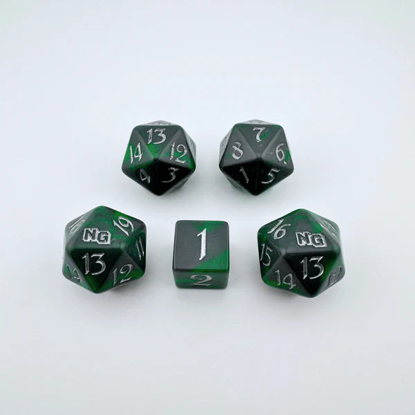 Nerd Gear: CEK Oversized Dice Set - Midnight Forest Dice & Gaming Accessories Nerd Gear