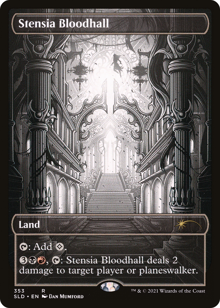 Stensia Bloodhall (SLD-353) [Secret Lair] Drop MTG Single Wizards of the Coast