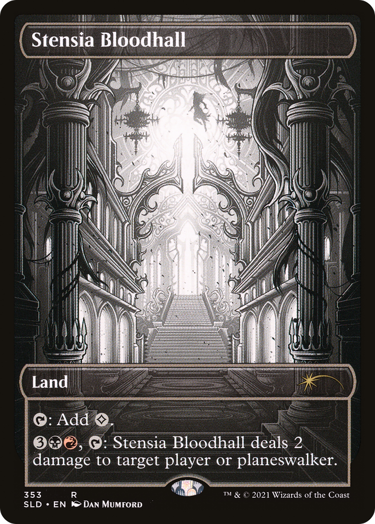 Stensia Bloodhall (SLD-353) [Secret Lair] Drop Foil MTG Single Wizards of the Coast