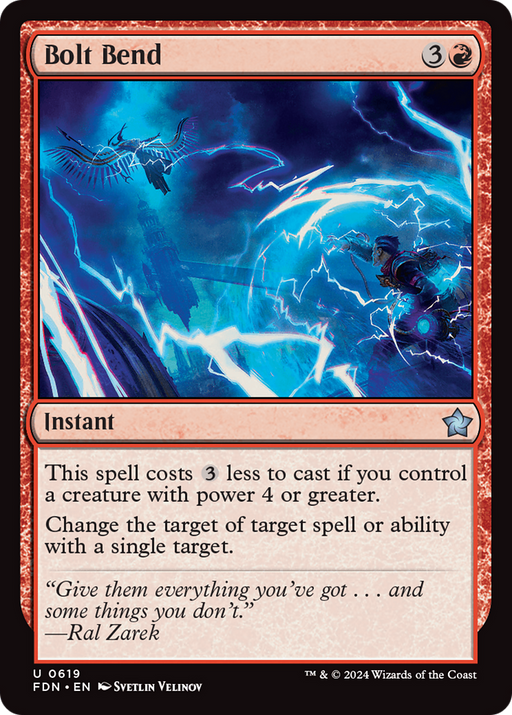 Bolt Bend (FDN-619) [Foundations] MTG Single Wizards of the Coast