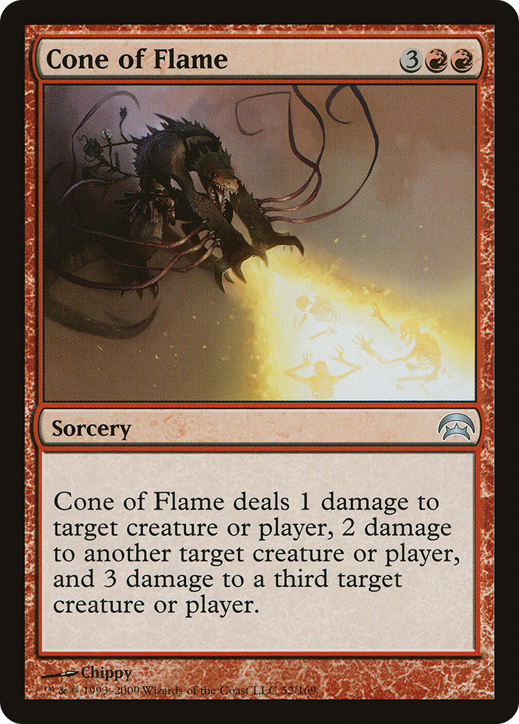 Cone of Flame (HOP-052) [Misc] Planechase MTG Single Wizards of the Coast