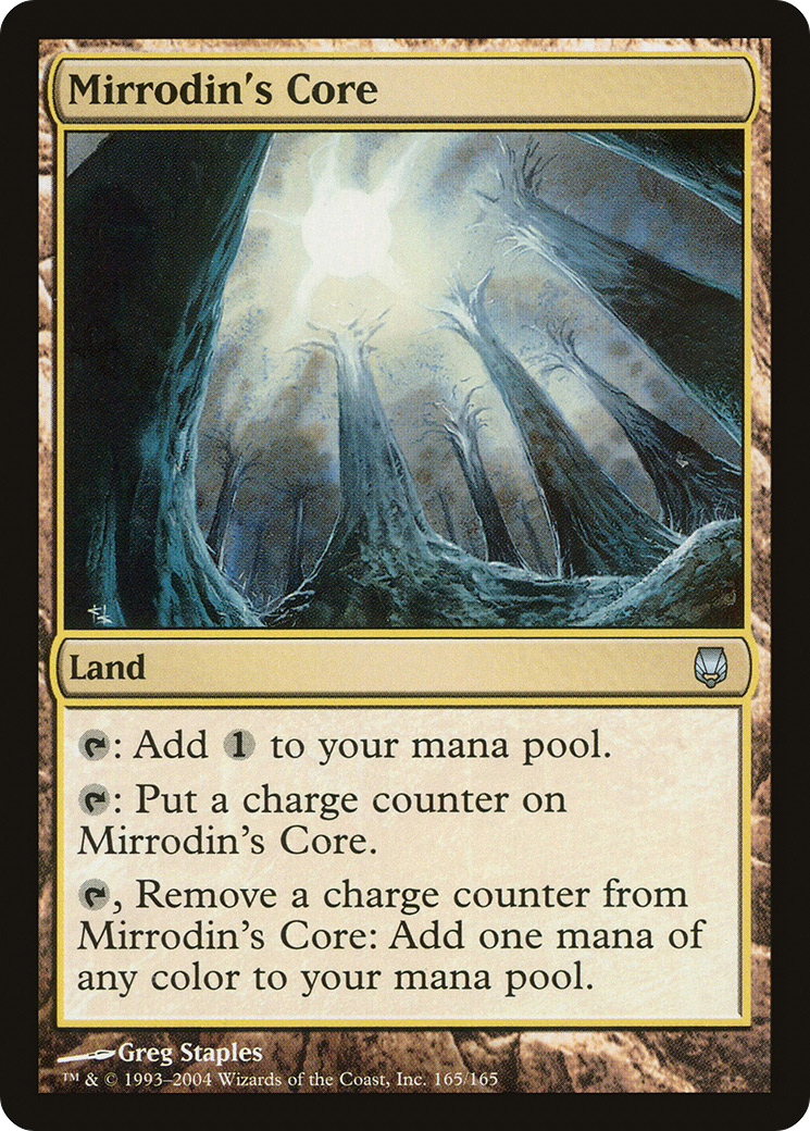 Mirrodin's Core (DST-165) [Darksteel] MTG Single Wizards of the Coast