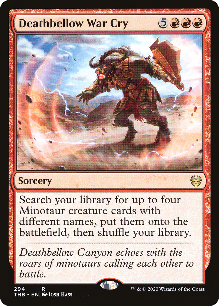 Deathbellow War Cry (THB-294) [Theros Beyond Death] MTG Single Wizards of the Coast