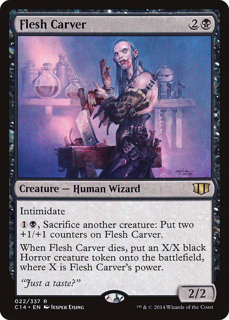 Flesh Carver (C14-022) [Commander 2014] MTG Single Wizards of the Coast