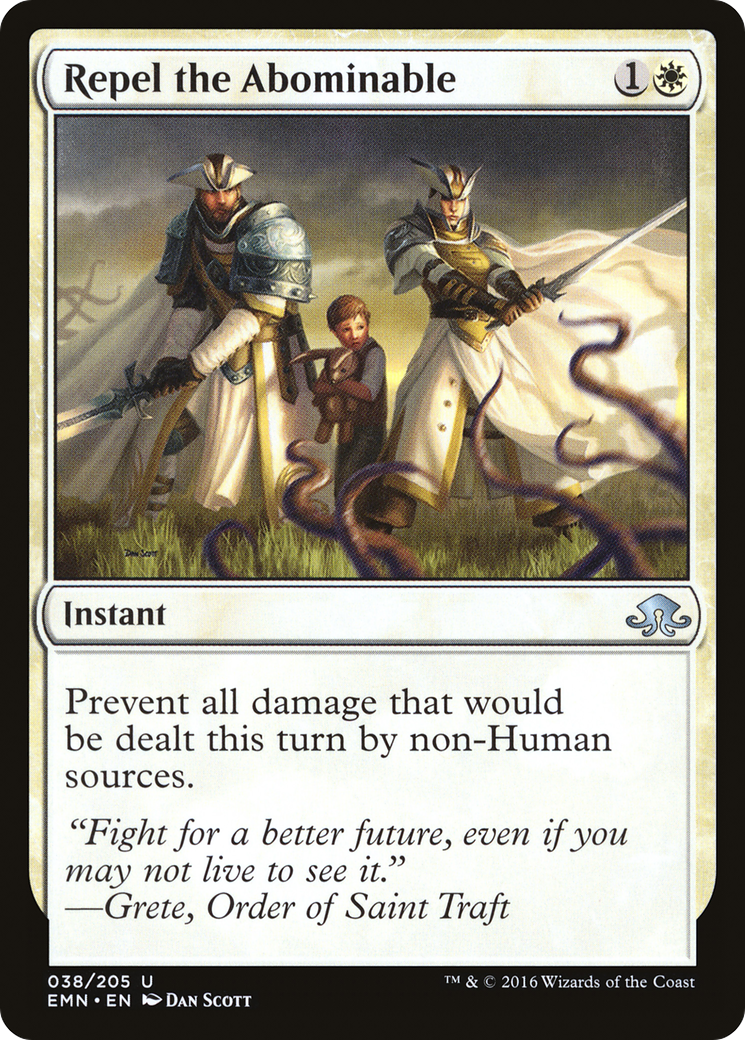 Repel the Abominable (EMN-038) [Eldritch Moon] Foil MTG Single Wizards of the Coast