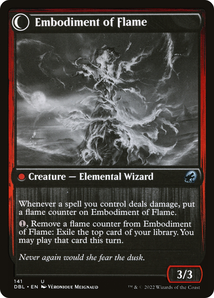 Flame Channeler (DBL-141) [Innistrad: Double Feature] Foil MTG Single Wizards of the Coast