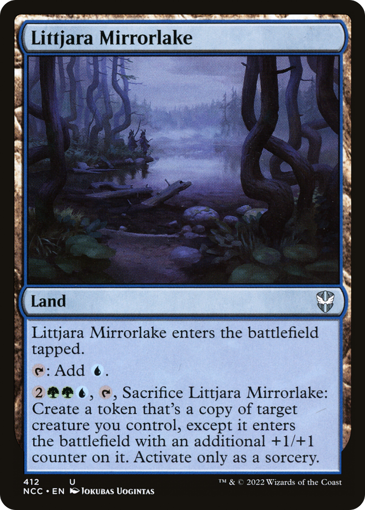 Littjara Mirrorlake (NCC-412) [New Capenna Commander] MTG Single Wizards of the Coast