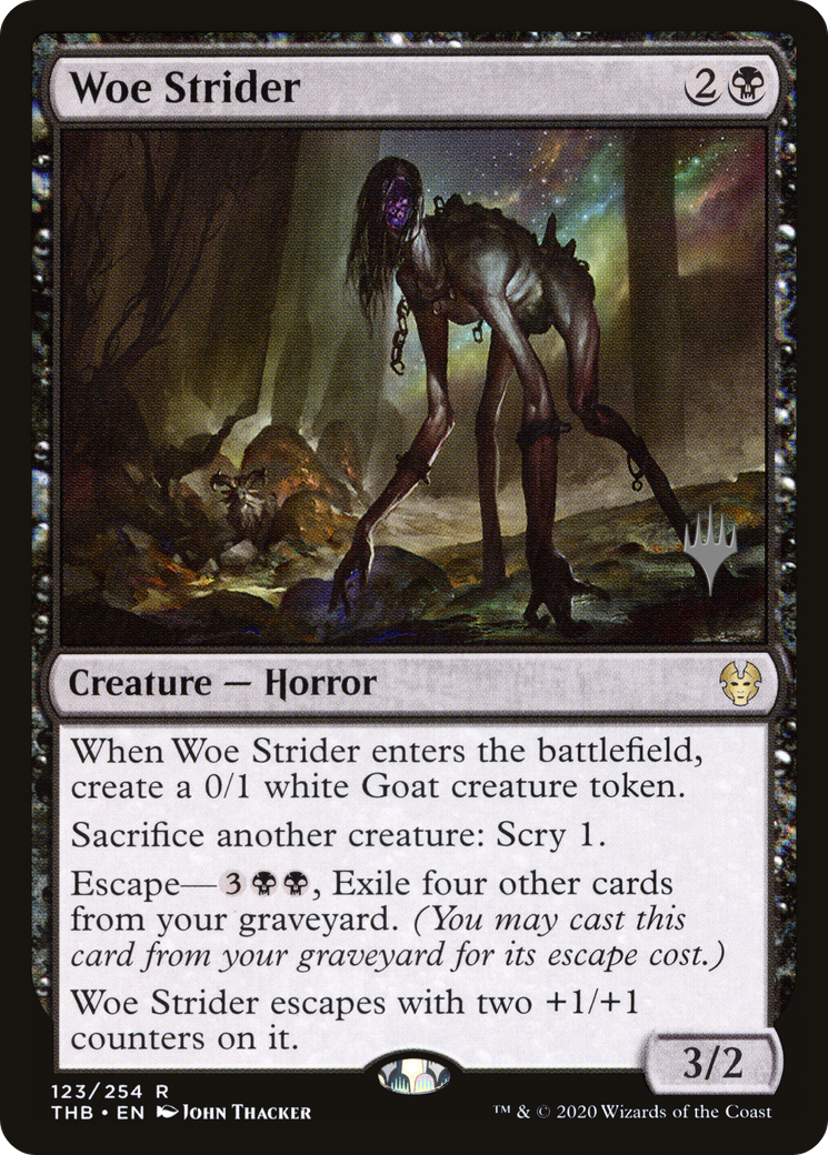 Woe Strider (PPTHB-123) [Theros Beyond Death Promos] MTG Single Wizards of the Coast