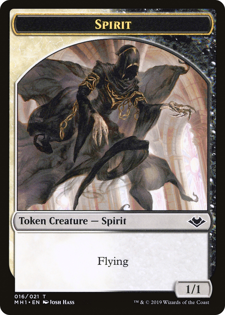 Spirit (TMH1-016) [Tokens] Modern Horizons Tokens Foil MTG Single Wizards of the Coast